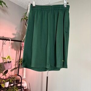 Colosseum Oregon Shorts‎ Athletic Gym Activewear Elastic Waist Green Small